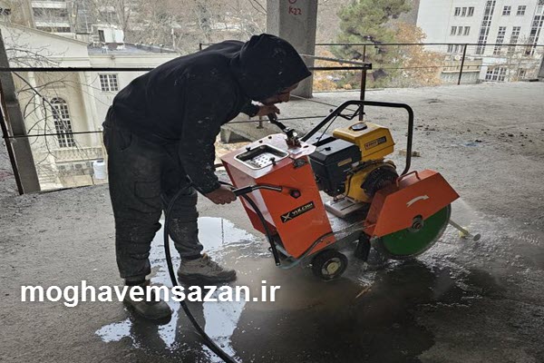 برش بتن