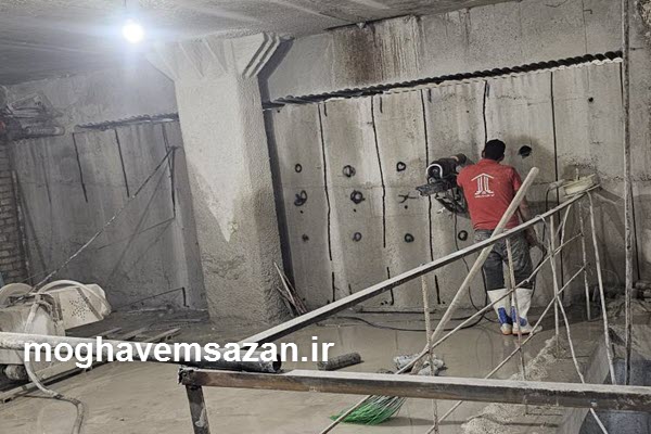 برش بتن با کرگیری